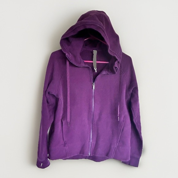lululemon athletica Tops - Lululemon Women's Full Zip Hoodie Sweatshirt Purple Size 8 - As-Shown